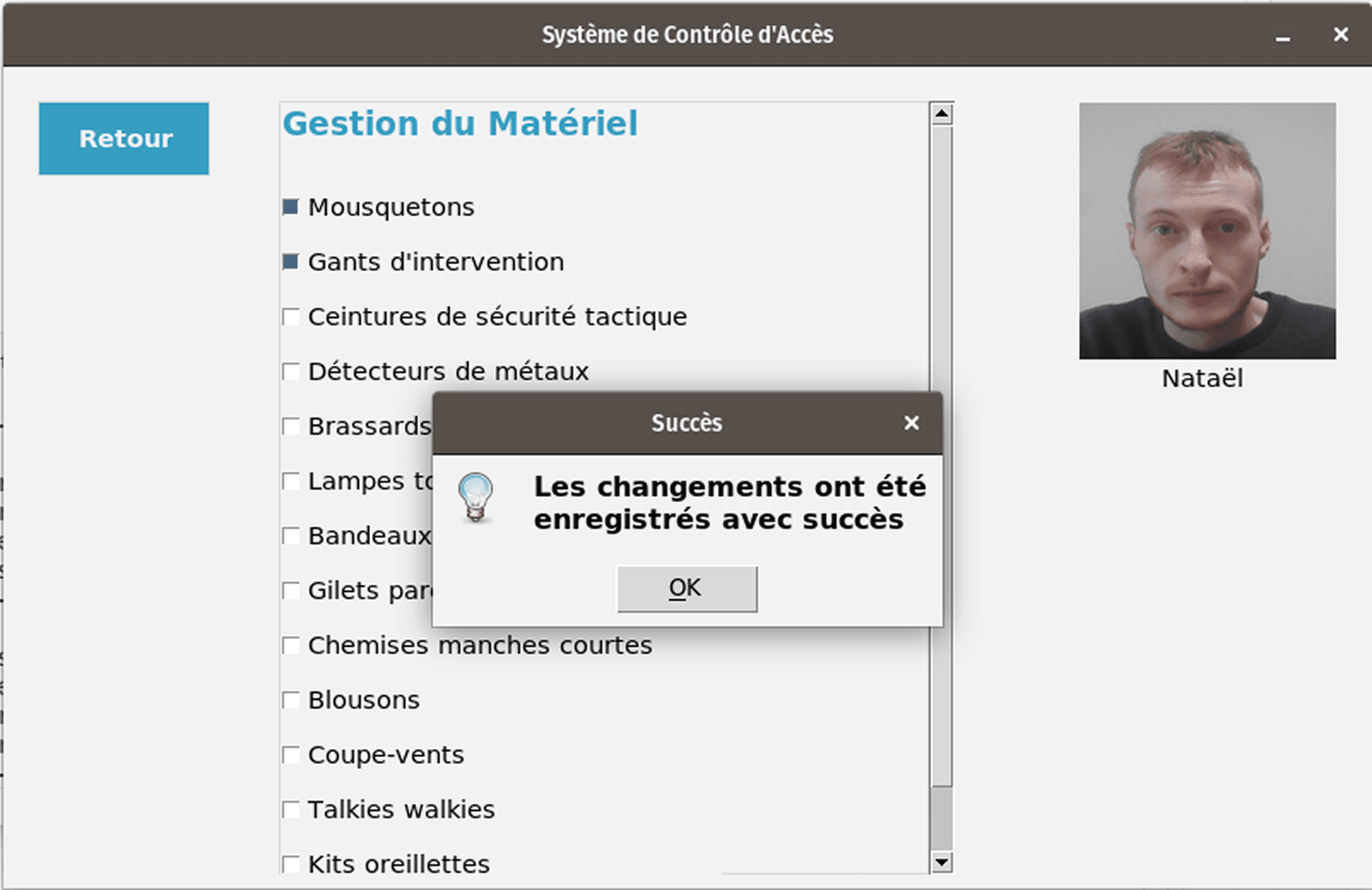GoSecuri Security — Emprunt enregistré avec succès